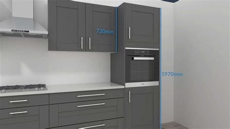How To Mix Tall Kitchen Units And Wall Units Diy Kitchens Advice