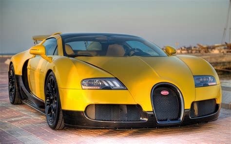 Blindingly Yellow Bugatti Veyron Grand Sport Debuts In Dubai