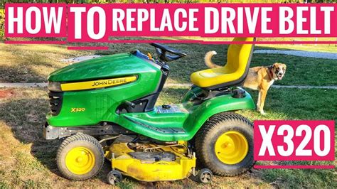 How To Assemble The Belt Diagram For The John Deere X580 54 Inch Mower Deck