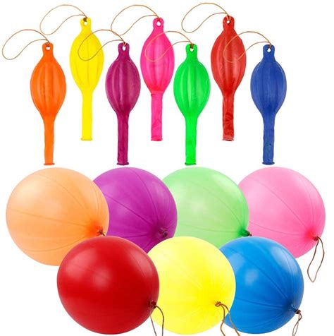 Rubfac 36 Punch Balloons Punching Balloon Heavy Duty Party Favors For