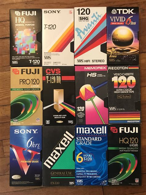 Blank Vhs Cassette Packaging Design Trends A Lost Art Flashbak