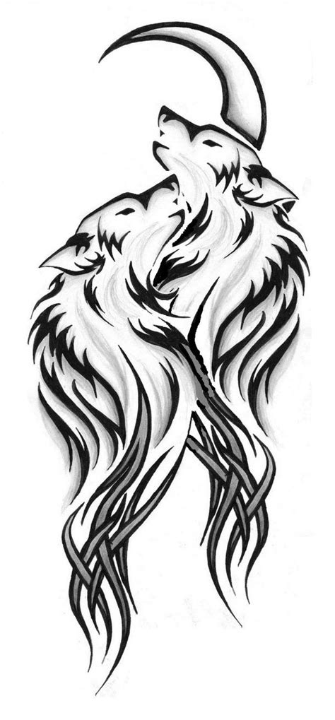 Pin By Barak On Tattoos Wolf Tattoo Design Tribal Wolf Tattoo