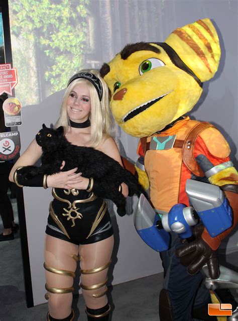 Cosplay Booth Babe And Booth Dude Photos From E3 2016 Legit Reviewsits Not Just The Games