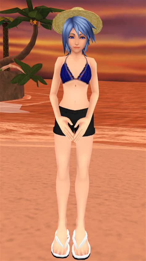 Aqua Is Sexy Summer Outfit Style Kingdom Hearts Aqua Photo 39983066 Fanpop