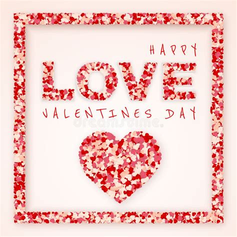 Happy Valentines Day Background Paper Red Pink And White Orange