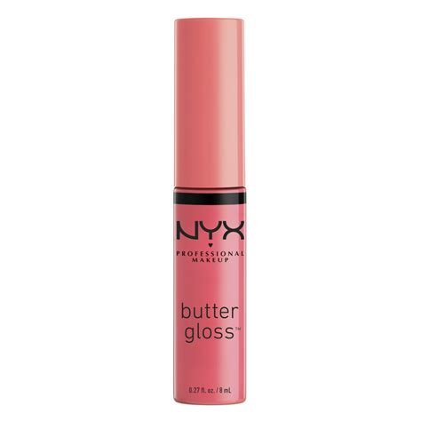 Nyx Professional Makeup Butter Gloss Non Sticky Lip Gloss Peaches And