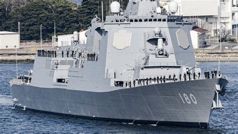 Japan Commissions Second Maya Class Destroyer Js Haguro Ddg 180 Naval