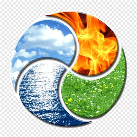 Aire Fuego Tierra Y Elementos De Agua Elemento Clásico Tierra Agua