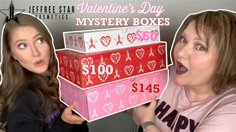 Unboxing All Three Jeffree Star Valentines Day Mystery Boxes 2020