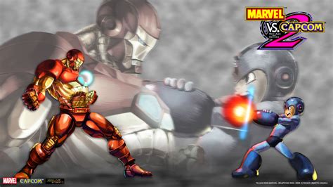 Image Marvel Vs Capcom 2 Wallpaper Iron Man And Mega Man Capcom