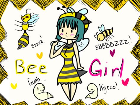 Bee Girl The Bee Girl By Randomscibblez On Deviantart