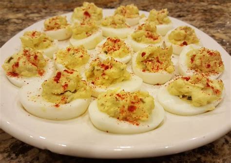 Simple Way To Prepare Ultimate Southern Style Thanksgiving Deviled Eggs