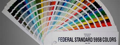 Federal Standard Color Chart Ams Standard Color Chart Ams Std 595