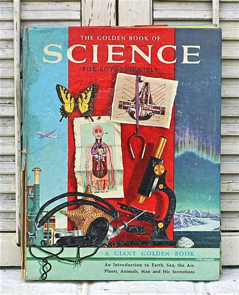 The Giant Golden Book Of Science Childhood Books Little Golden Books