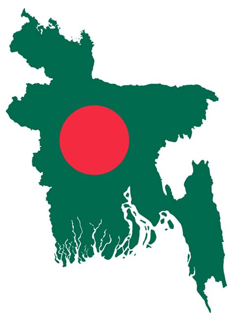 OnlineLabels Clip Art - Bangladesh Map Flag png image