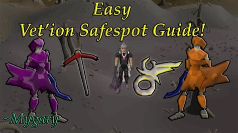 Check spelling or type a new query. OSRS Easy Vetion Safespot Guide - YouTube