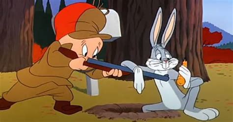 Looney Tunes Elmer Ne Pourra Plus Chasser Bugs Bunny Avec Son Fusil