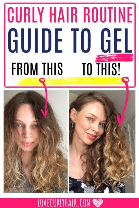 Wearing your hair au naturel has never been cooler, but those of us with curly or wavy strands know that letting our kinks loose with abandon is easier said than done. How To Style Curly Hair With Gel For Soft Curls in 2020 | Gel curly hair, Curly hair styles ...