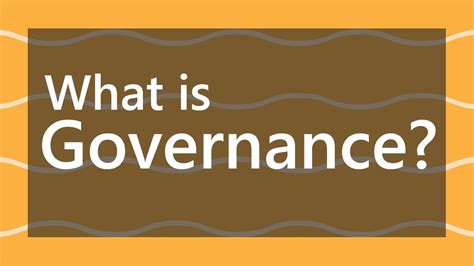 Good governance is at the heart of the development agenda and crucial to the world bank group's the inextricable link between poor governance and persistent poverty is widely acknowledged but. What is Governance and Corporate Governance Meaning ...
