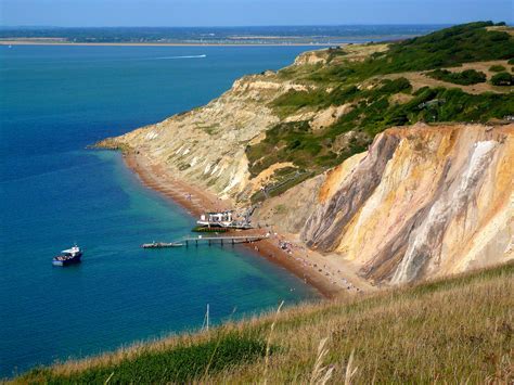 Coloured Sands Of The Isle Of Wight Isle Of Wight Wonders Of The