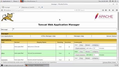 How To Install Tomcat 9 And Setup User Accounts On Centos 7 Youtube