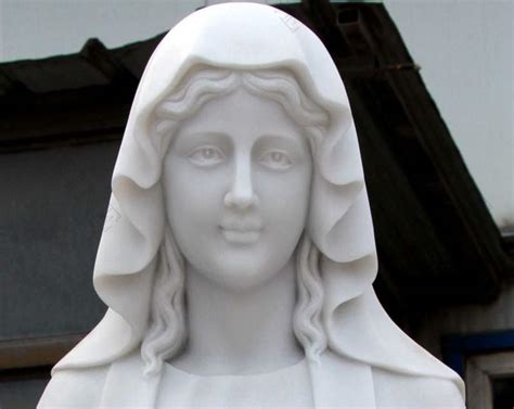 High Quality Marble Blessed Mother Statues For Outside Decoration For