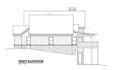 Open House Plan With 3 Car Garage Appalachia Mountain Ii