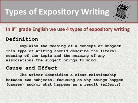 Business Paper Expository Paper Definition