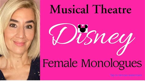 Disney Monologues For Females Youtube