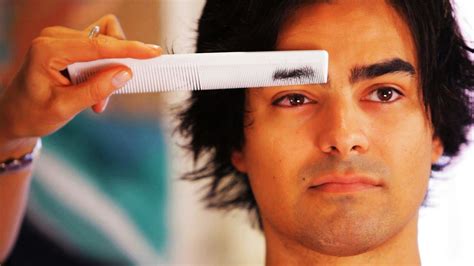 how to cut eyebrows for guys eyebrowshaper