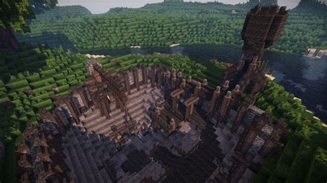 Medieval Mining Quarry Minecraft Map