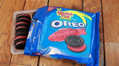 Swedish Fish Oreo Review 164 Youtube