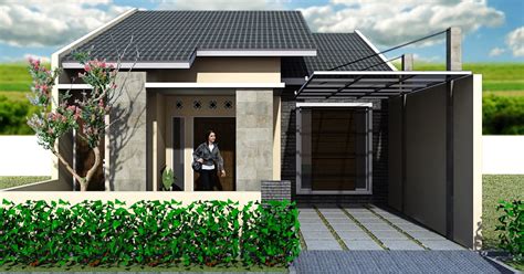 desain teras rumah minimalis  cantik  nyaman