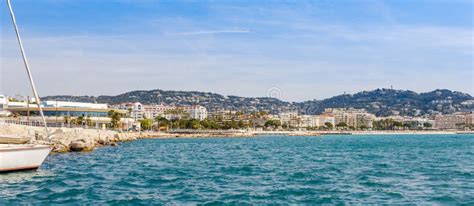 panorama of cannes cote d azur france south europe nice city and luxury resort of french