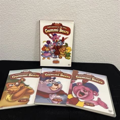 Disneys Adventures Of The Gummi Bears Dvd 2006 3 Disc Set 1499