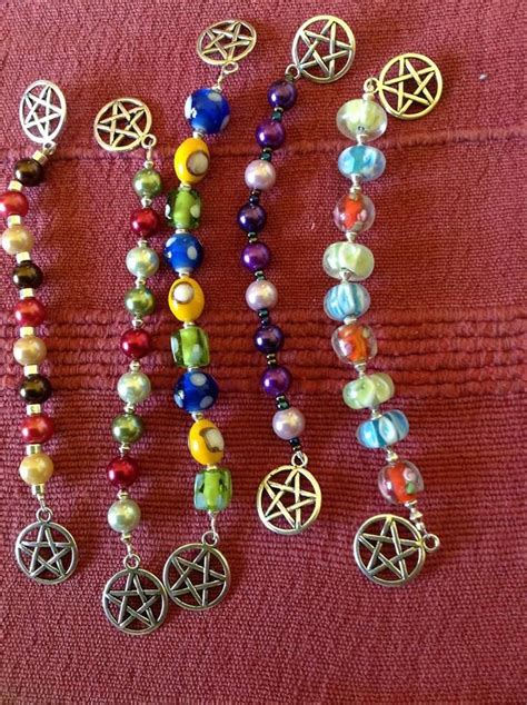 Witches Ladders Meditation Beads Wiccan Crafts Witch
