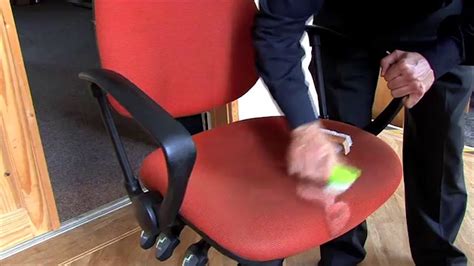 Office Chair Upholstery Cleaning Youtube