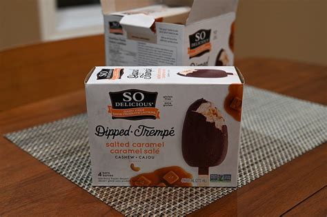 Costco So Delicious Dairy Free Dipped Salted Caramel Frozen Dessert