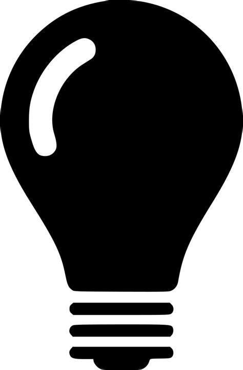 Light Bulb Svg Png Icon Free Download 561957