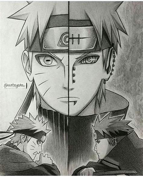 Naruto And Nagato The Sibling Disciple Credits Arteyata Dibujos