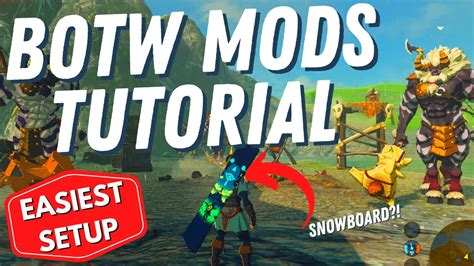 How To Install Mods For BOTW Cemu BCML YouTube