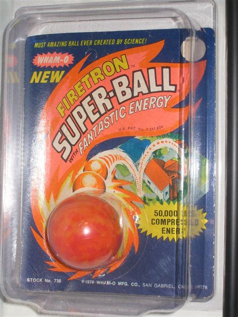 Wham O Firetron Superball 1970 Vintage Toys Retro Toys Old Toys