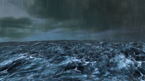 Rough Seas And Big Waves In Reallusion City