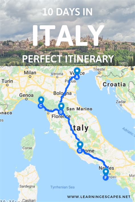 A Perfect Itinerary To See Classic Italy In 10 Days Discover How To