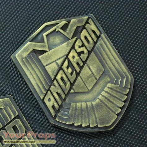 Dredd Judge Badges Replica Movie Prop