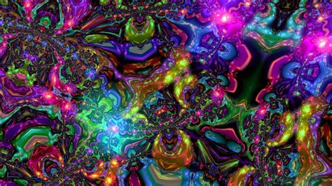 Wallpaper Trippy Psychedelic Colorful 1920x1080 Zyos