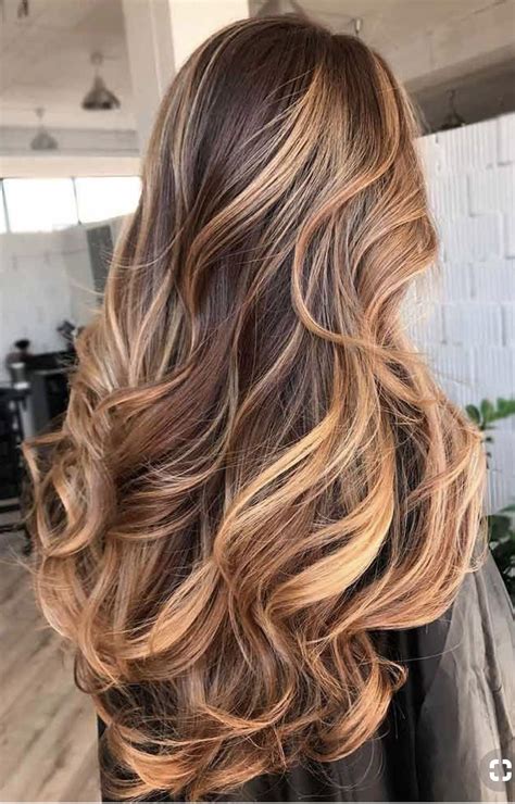 Hairstyles Honey Caramel Balayage On Dark Brown Hair Eye Catching