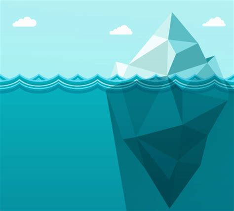 Top 60 Tip Of The Iceberg Clip Art Vector Graphics And Illustrations