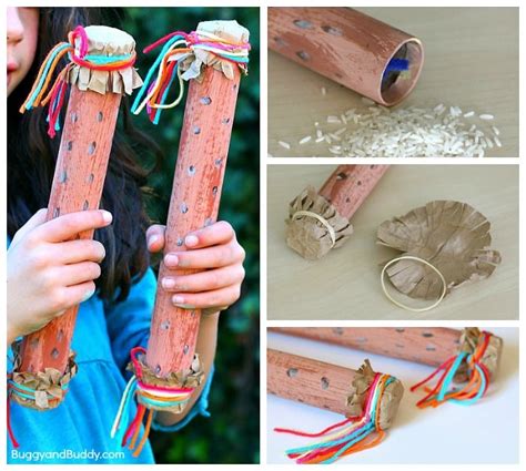 How To Make A Rainstick Instrument Buggy And Buddy