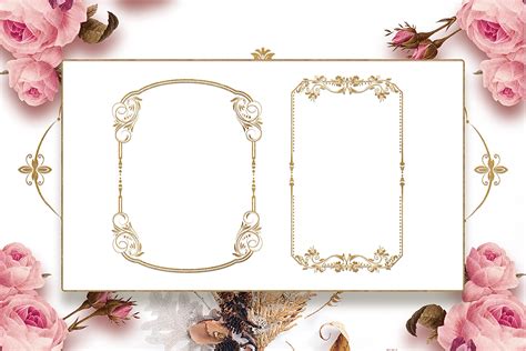 Ornate Floral Frames Svg Files Pack 1 With 20 Cut Files By Craft N Cuts
